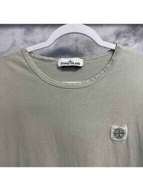 Stone Island T Shirt Mens 2XL Gray Authentic Crew Neck